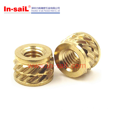 Hot Melt Outer Knurled Inserted Nut